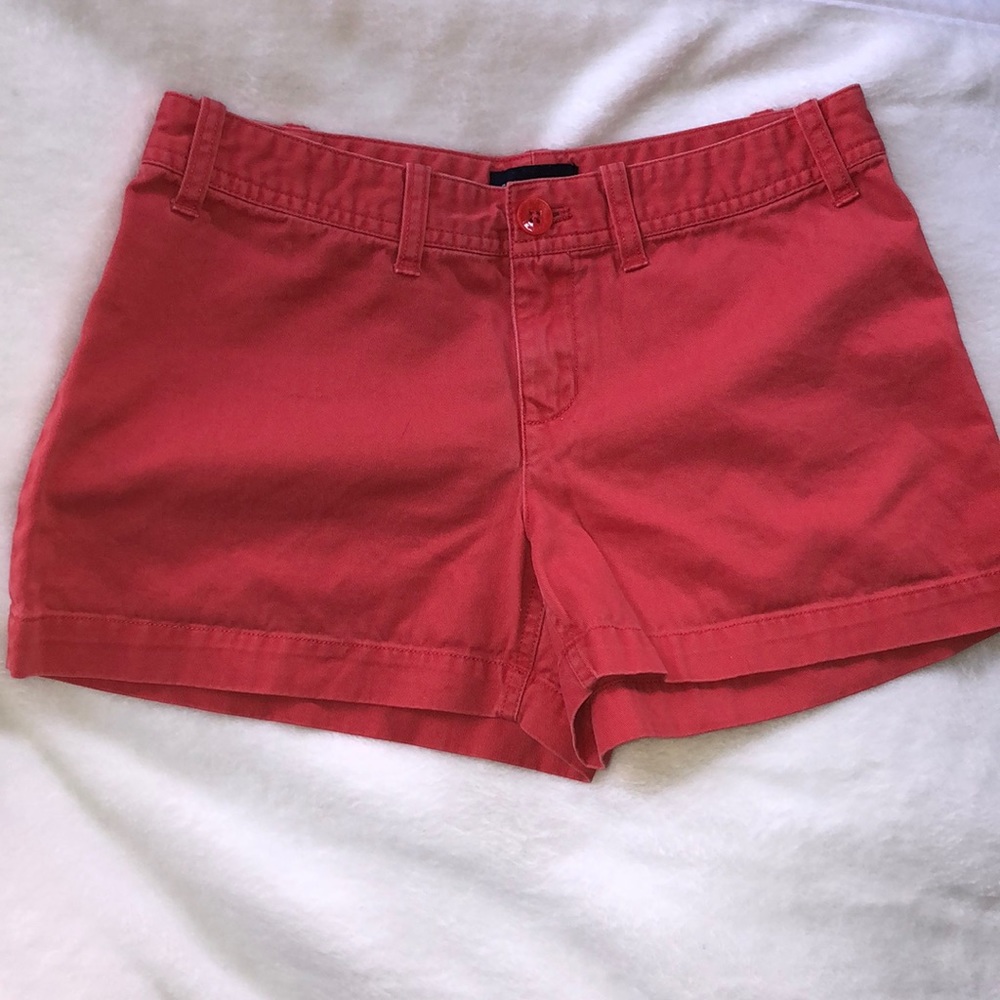 Ralph Lauren Red Denim Shorts